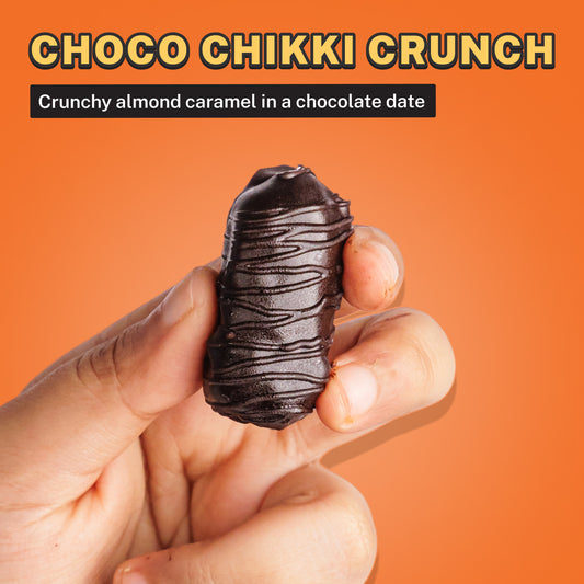 Choco Chikki Crunch Chocolate Dates Mudge