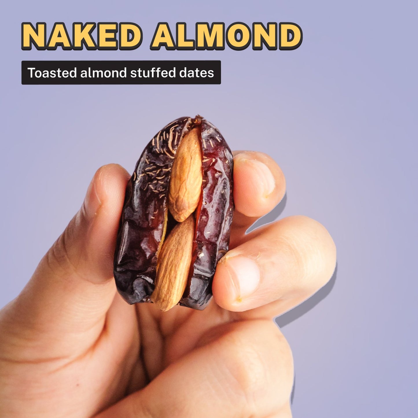 Naked Dates Stuffed Date Almond Mudge