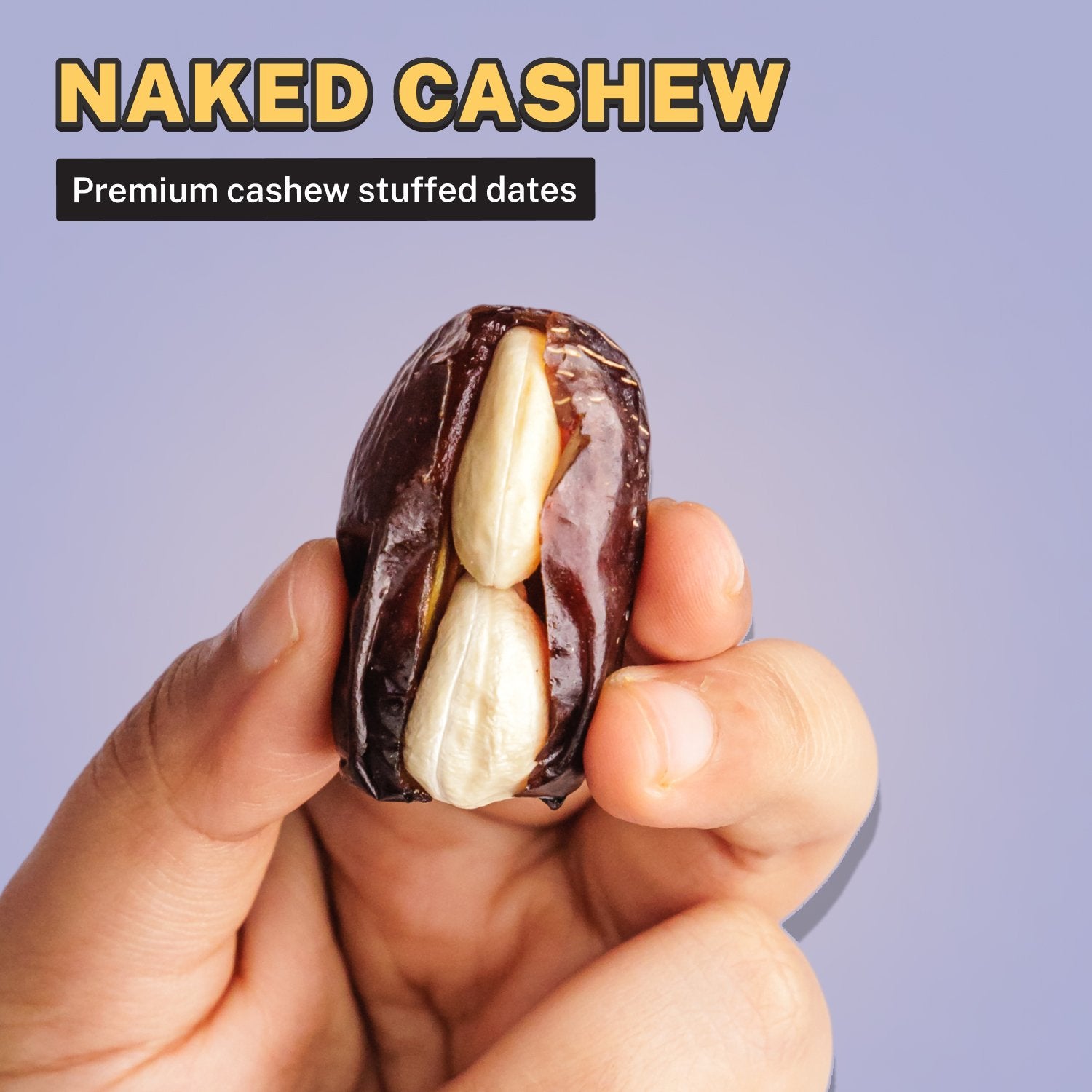 Naked Dates Stuffed Date Cashew Mudge